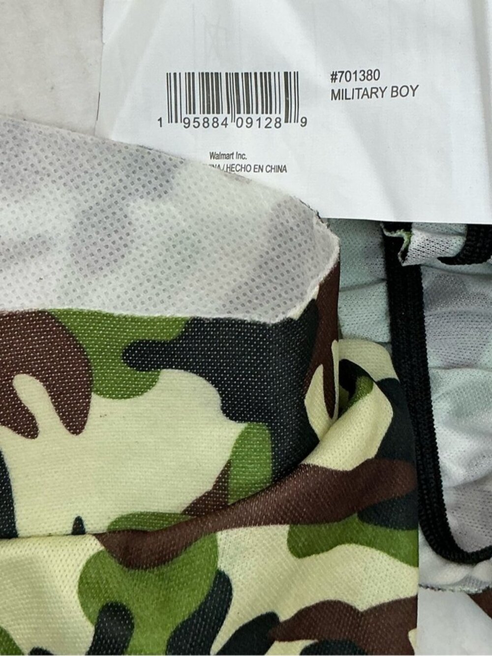 Army Costume Military Camouflage  3 piece Complete Set Children Small 6/7 - Picture 14 of 16